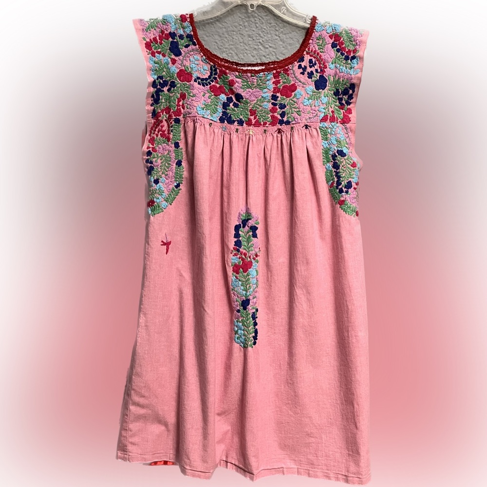 RARE Fall colors Mi Golondrina Flores dress